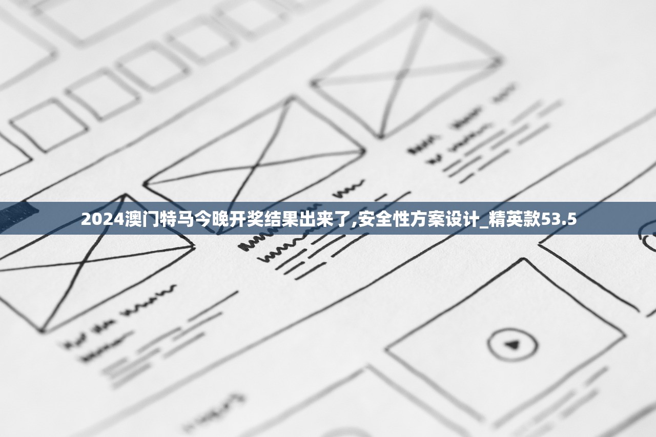 2024澳门特马今晚开奖结果出来了,安全性方案设计_精英款53.5